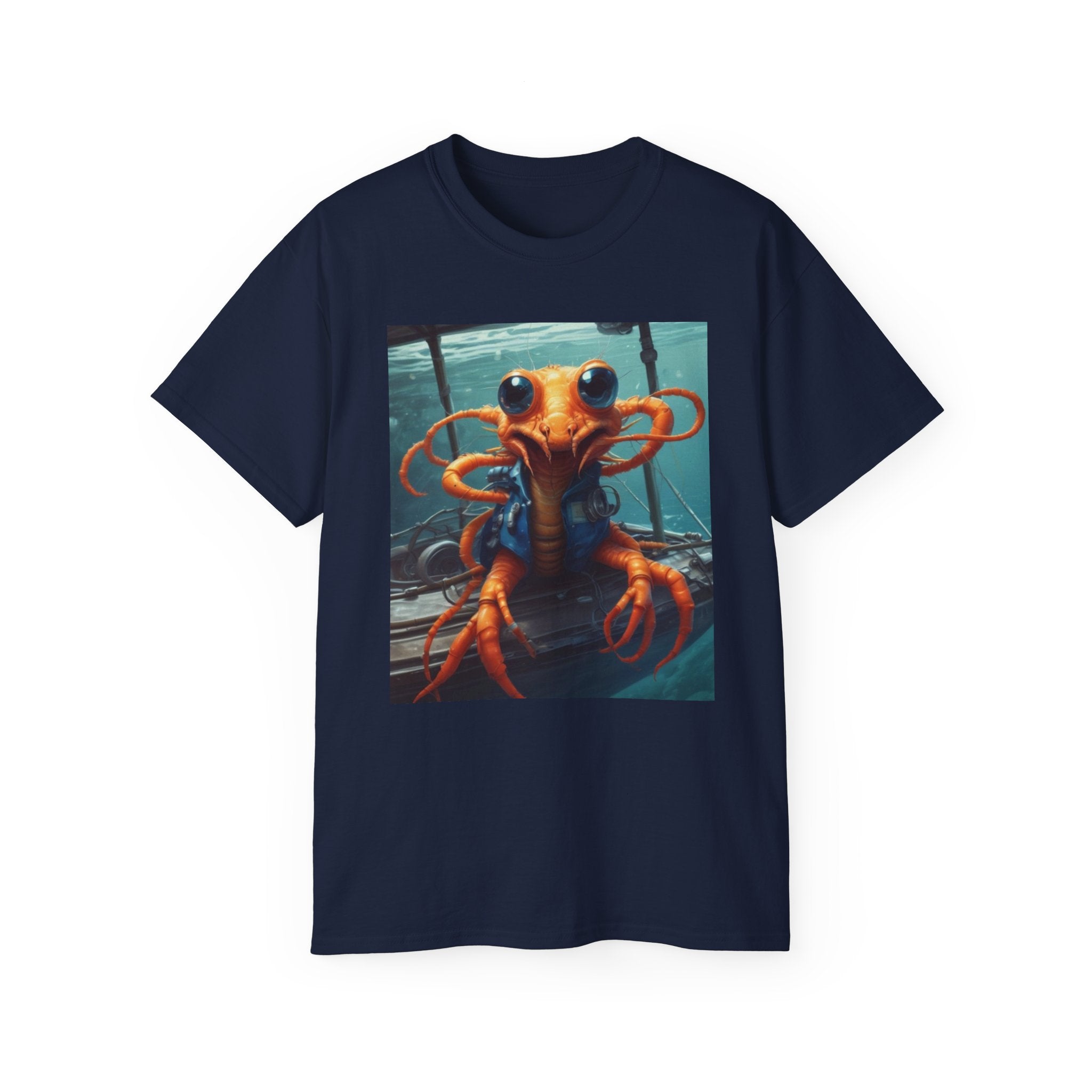 Unisex Ultra Cotton Tee shrimpy crab canadian funn
