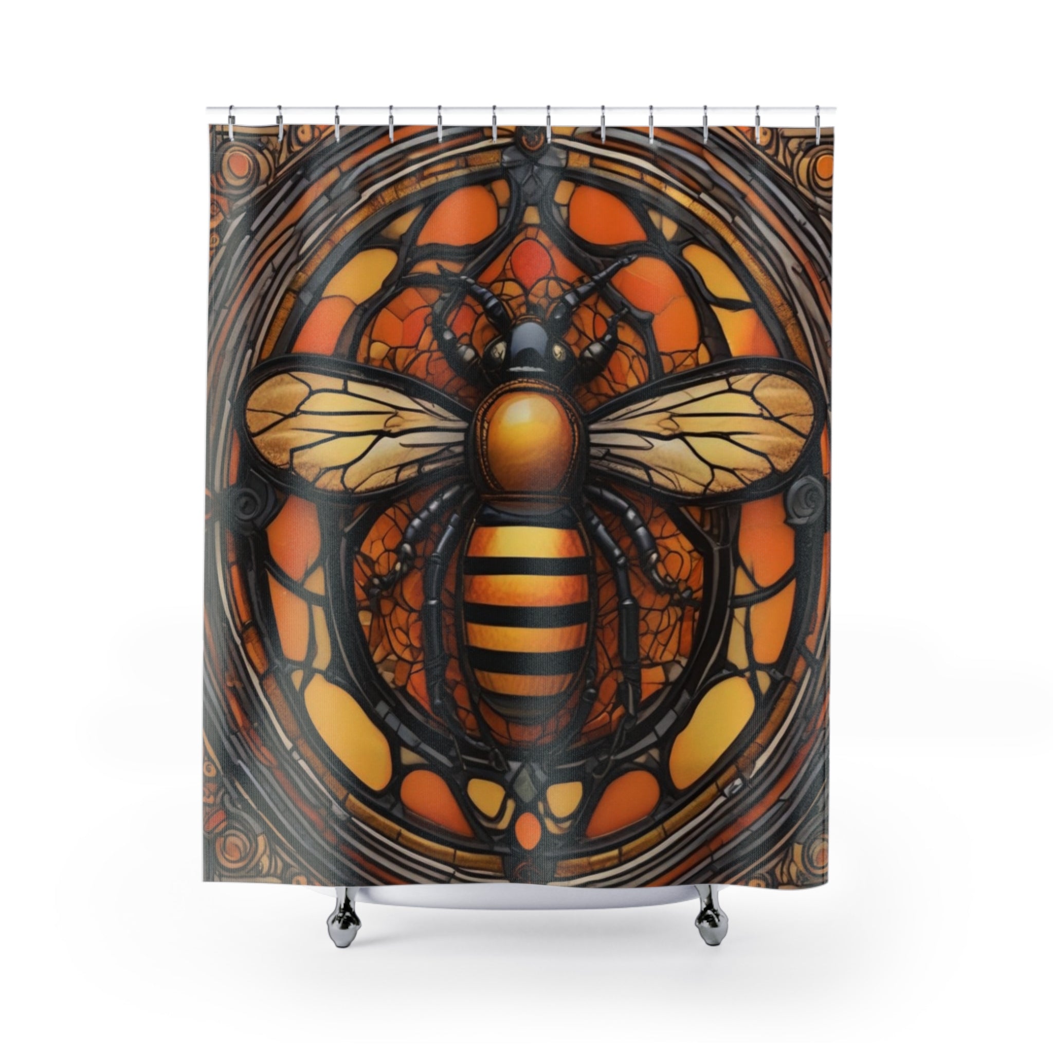Shower Curtains bees bumble