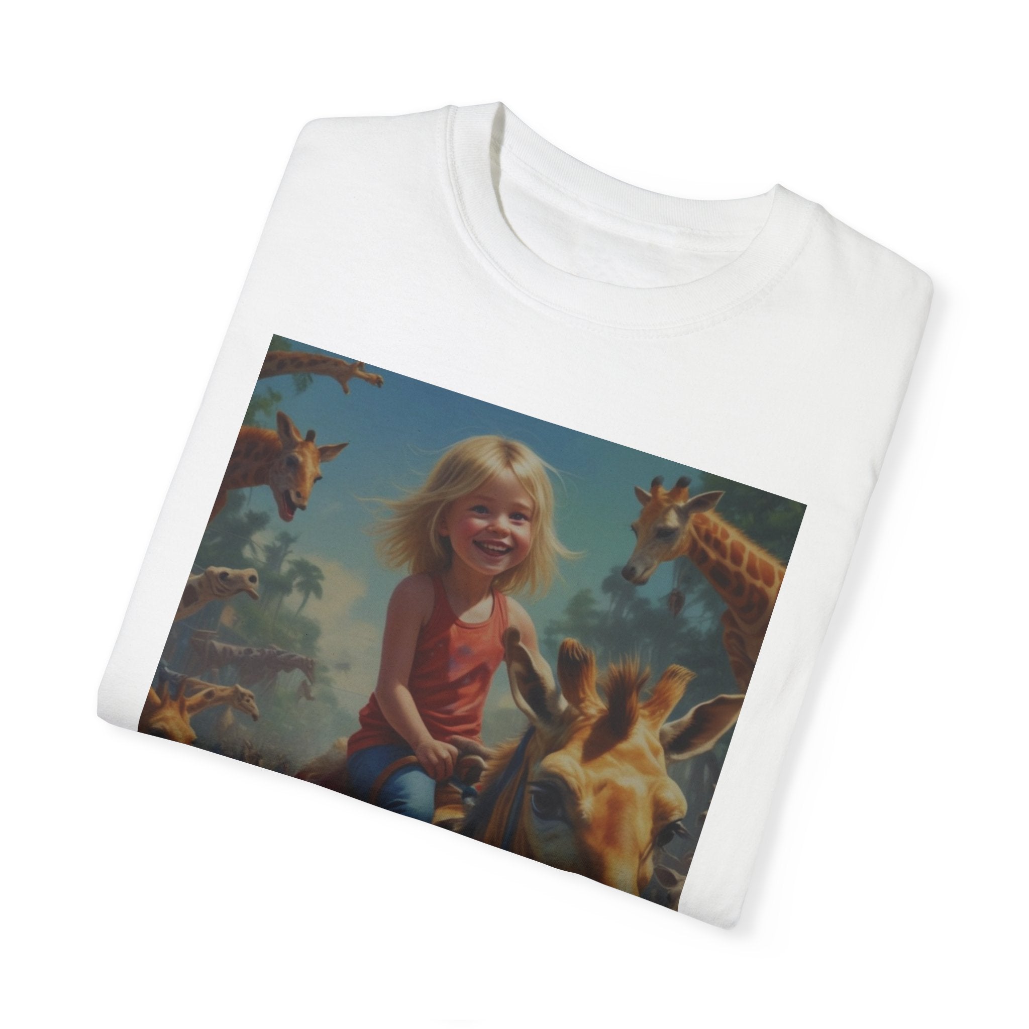 Unisex Garment-Dyed T-shirt Charlie's friends 🧡