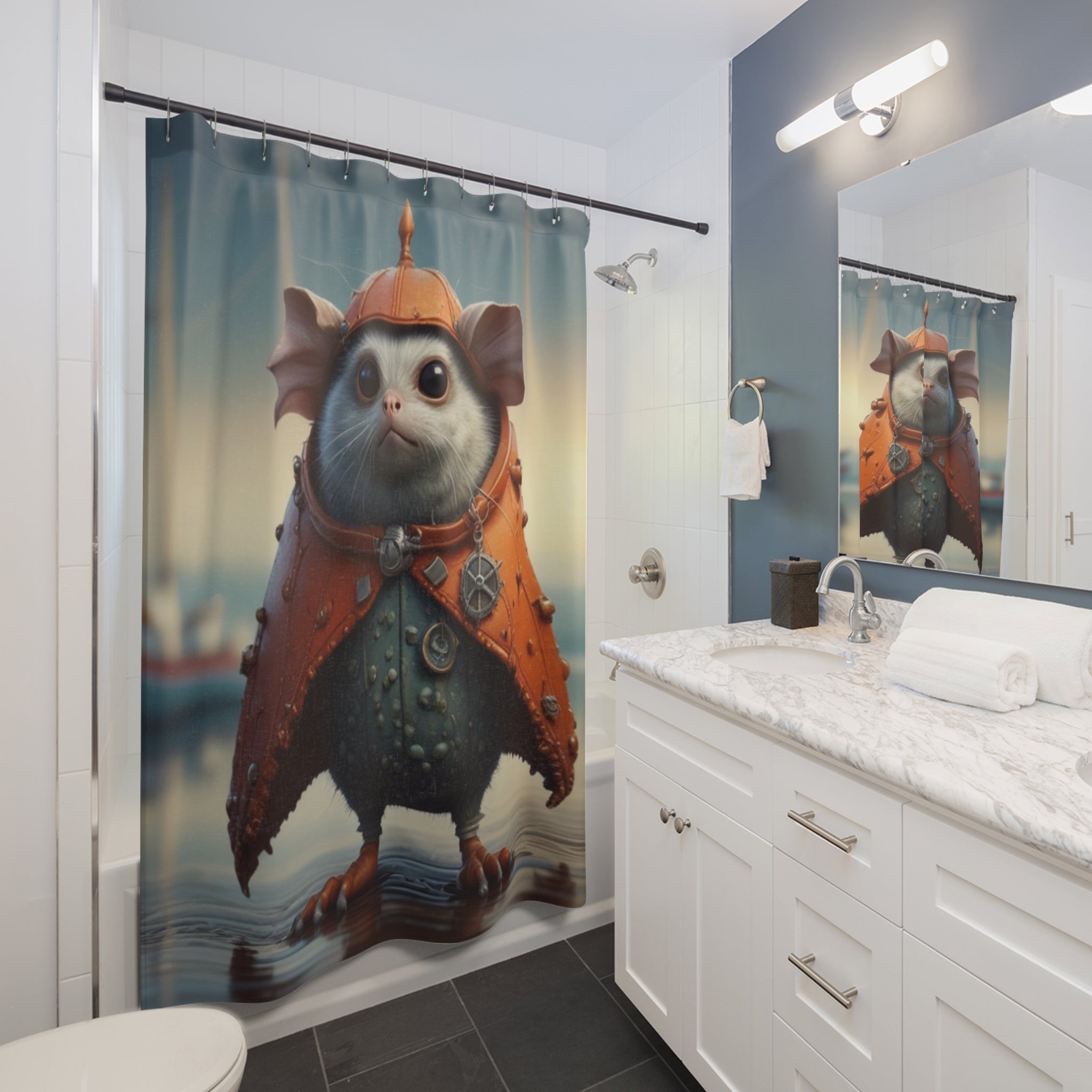 Shower Curtains  so that you are not alone in the shower batty brat